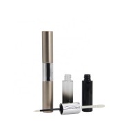 Custom high quality cosmetic plastic eye liner tube container case luxury liquid empty eyeliner bottle with brush