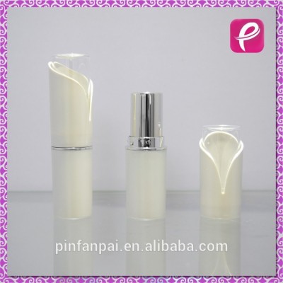 White empty lipstick tube for lipstick container