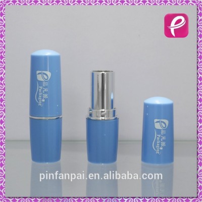 Blue girl tube bullet shape lipstick case